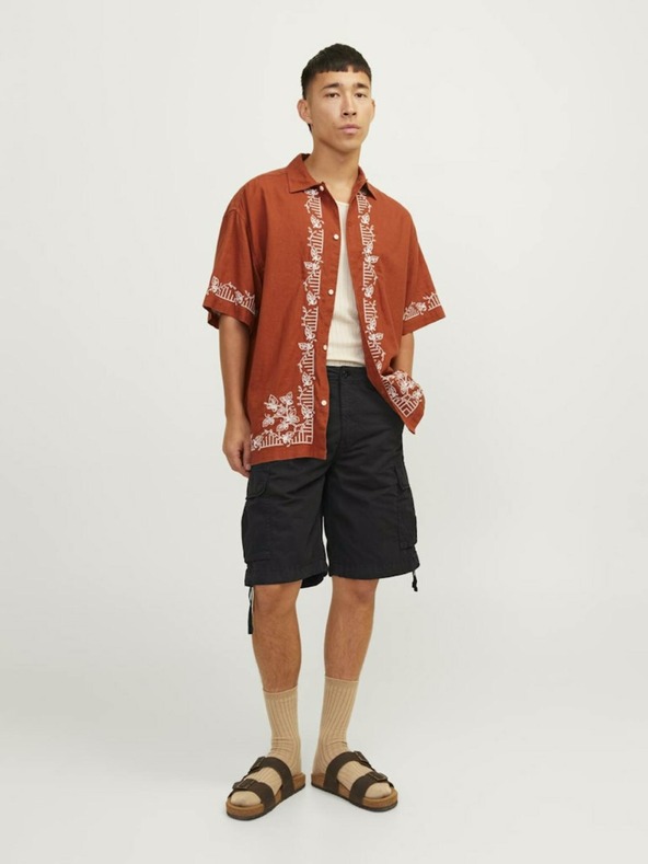 Jack & Jones Black Moške hlače Jack & Jones Cole