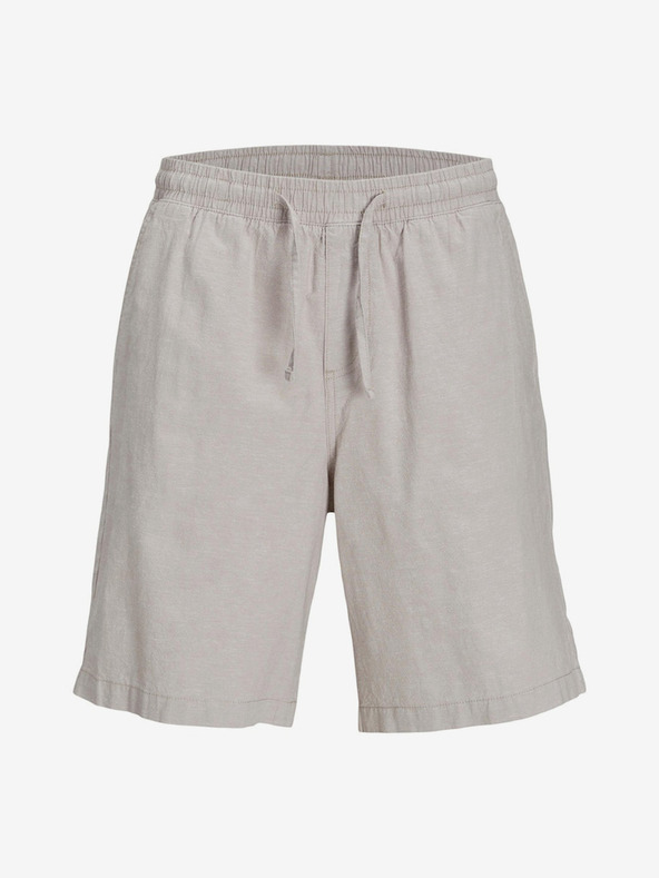 Jack & Jones Moške bež platnene hlače chino Jack & Jones Karl
