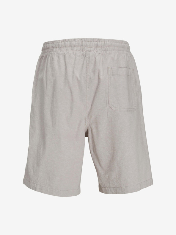 Jack & Jones Moške bež platnene hlače chino Jack & Jones Karl