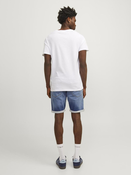 Jack & Jones Modre moške kratke hlače iz džinsa Jack & Jones Rick