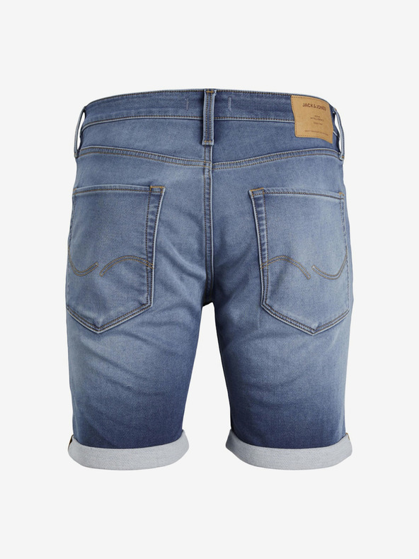Jack & Jones Modre moške kratke hlače iz džinsa Jack & Jones Rick
