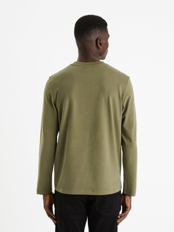 Celio Moška haki majica Celio Cesolaceml