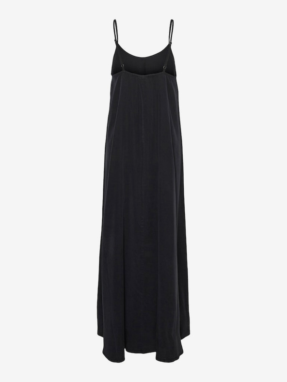 Vero Moda Črna ženska maksi obleka Vero Moda Harper