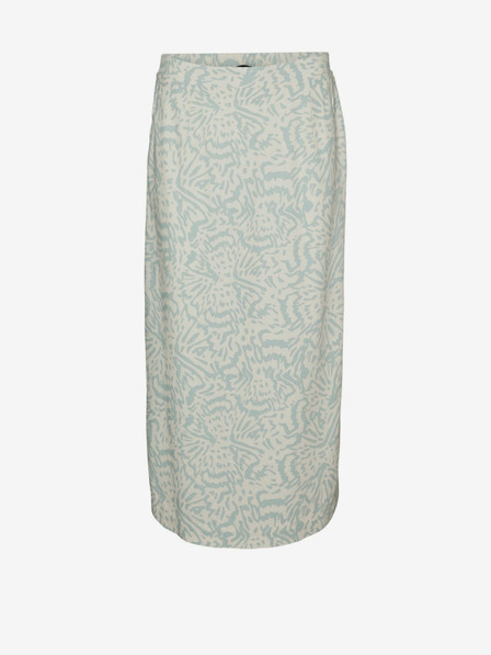 Vero Moda Krem vzorčasto midi krilo s platnom Vero Moda Mymilo