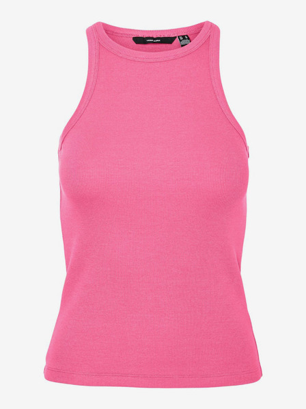 Vero Moda Temno roza ženska osnovna majica Vero Moda Chloe