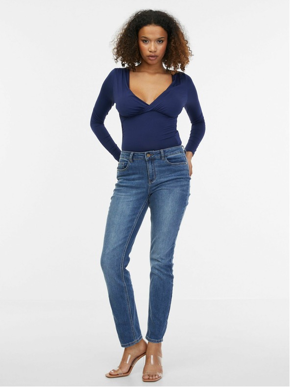 Orsay Temno modra ženska majica ORSAY