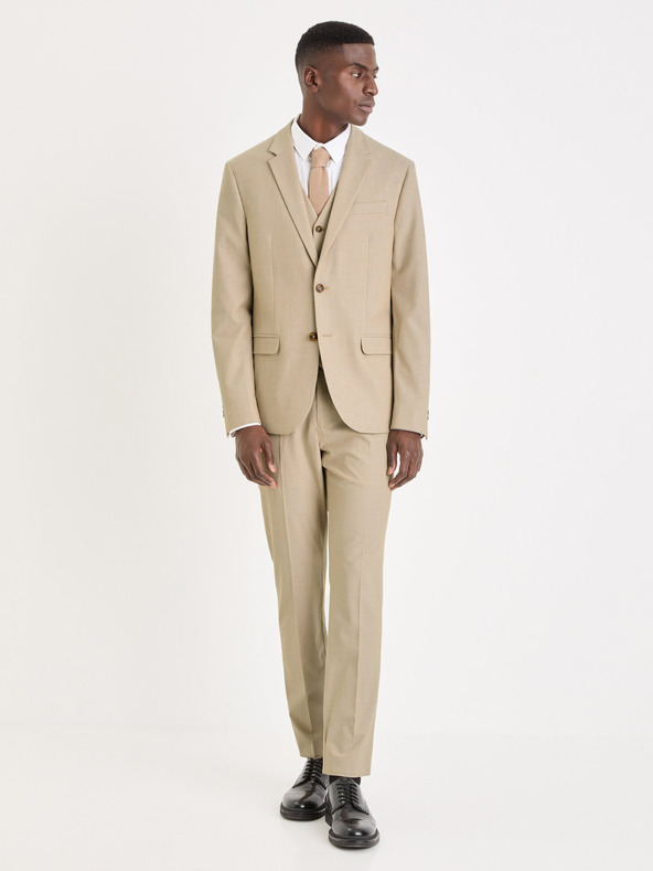 Celio Bež moške hlače Celio Fonew2