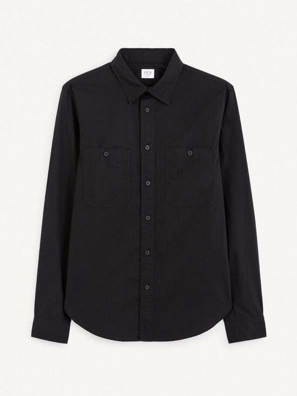 Celio Črna moška majica Celio Gagusti2