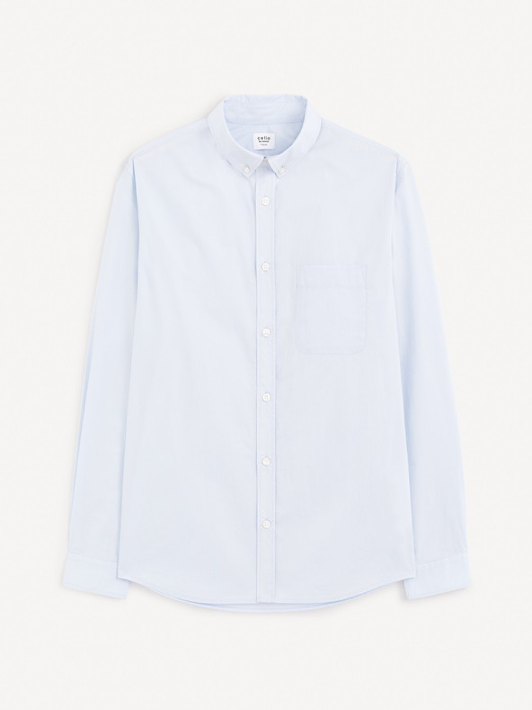 Celio Svetlomodra moška srajca Celio Gaopur