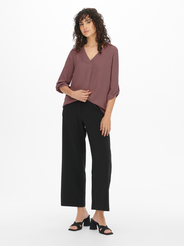 Jacqueline de Yong Temno rožnata ženska bluza JDY Divya