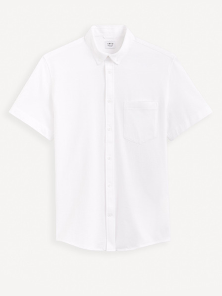 Celio Bela moška majica s kratkimi rokavi Celio Barik