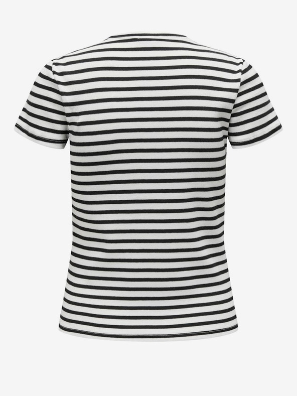 Jacqueline de Yong Črno-bela črtasta ženska majica JDY Solar