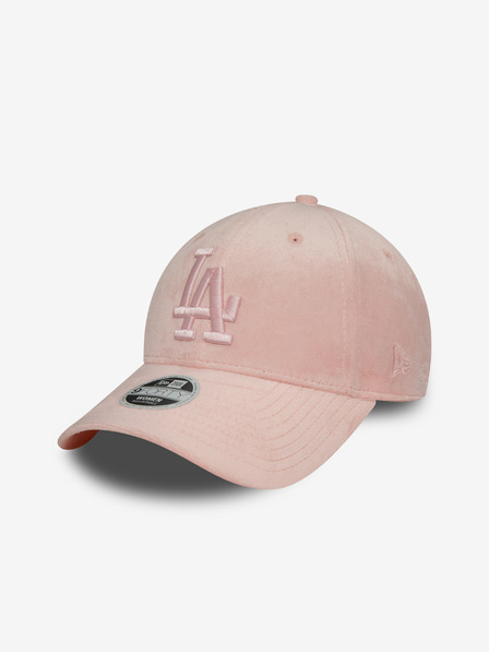 New Era Svetlo rožnata ženska semiš kapa New Era 940W MLB 9forty