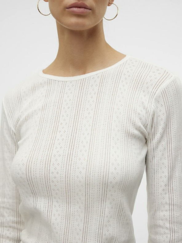 Vero Moda Bela ženska majica Vero Moda Lisa