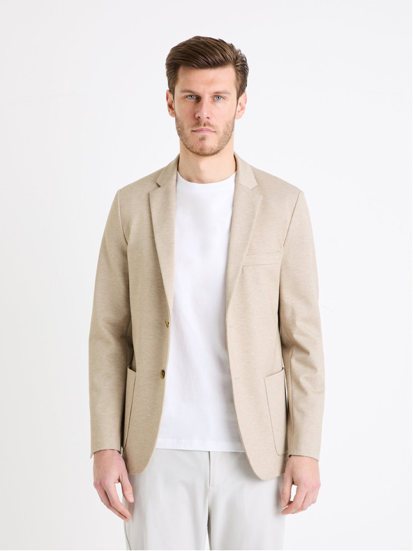 Celio Bež moški suknjič Celio Bujess