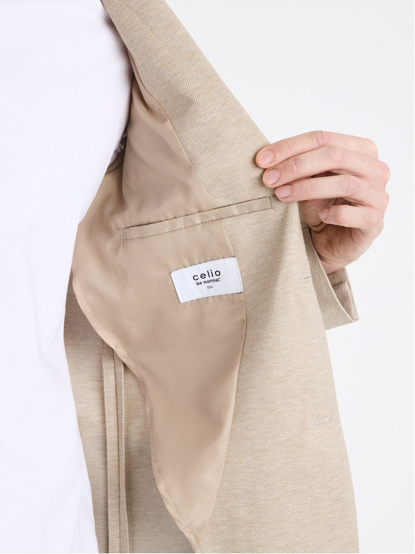 Celio Bež moški suknjič Celio Bujess