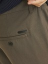 Jack & Jones Temno rjave moške hlače Jack & Jones Marco chino
