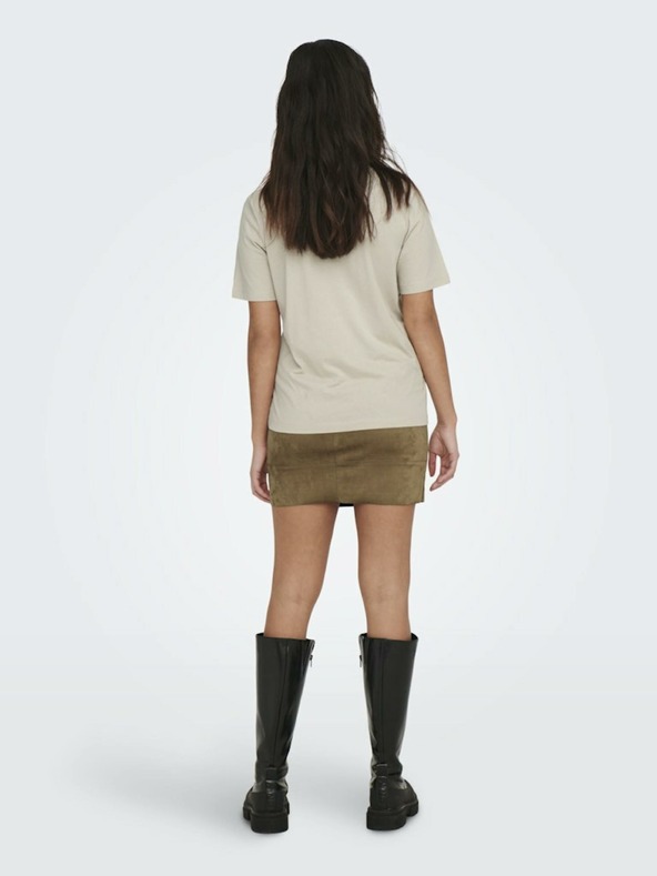 ONLY Bež ženska majica ONLY Only