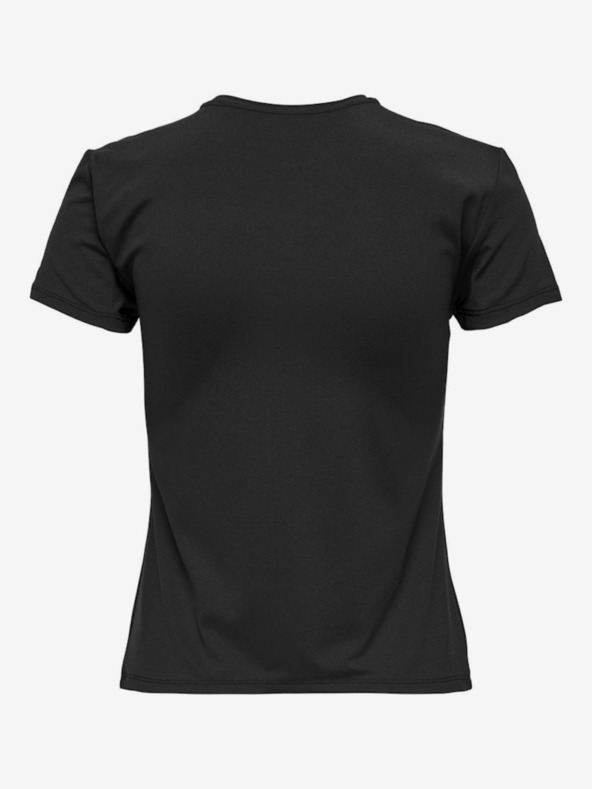 ONLY Črna ženska osnovna majica ONLY Lea