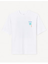Celio Bela moška majica Celio Jecalif