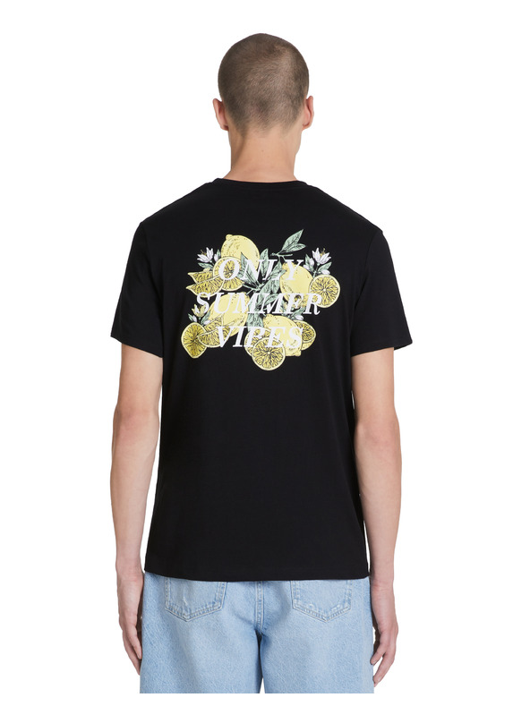 Celio Črna moška majica Celio Jelime