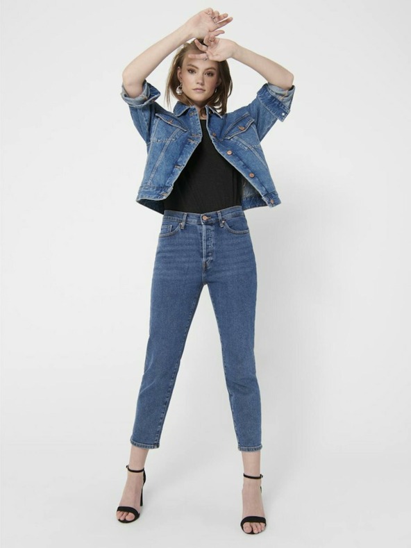 ONLY Temno siva ženska majica ONLY