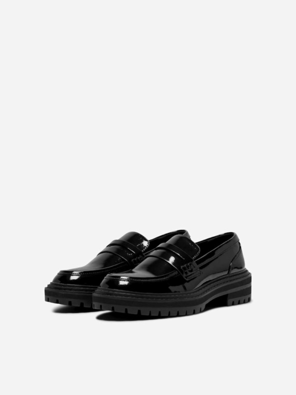 ONLY Črne ženske mokasine ONLY