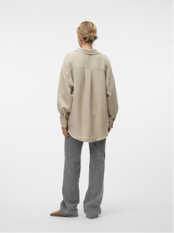 Vero Moda Bež ženska srajca Vero Moda Melaney