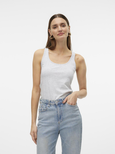 Vero Moda Svetlo siva ženska majica Vero Moda Lulu