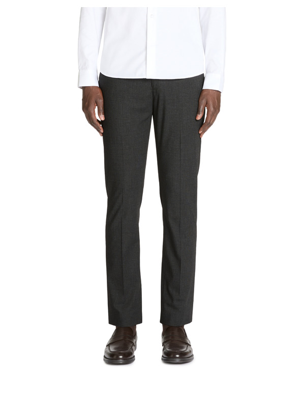 Celio Črne moške formalne hlače Celio Fabeille2 regular