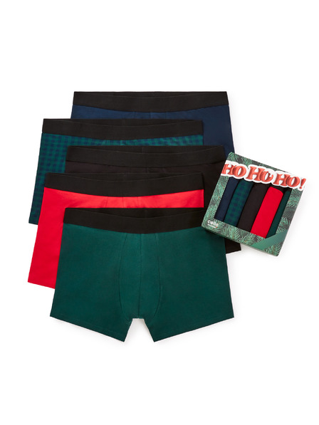 Celio Bokserice v darilnem paketu, 5 kosov Celio