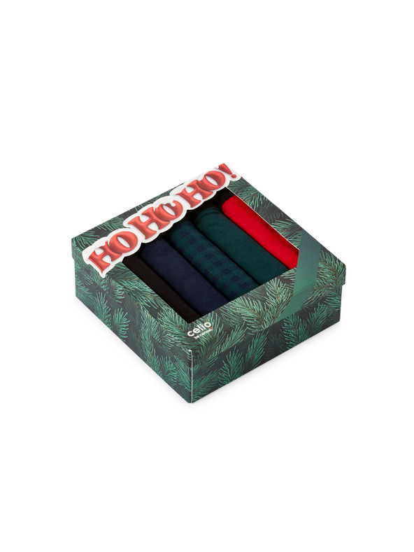 Celio Bokserice v darilnem paketu, 5 kosov Celio