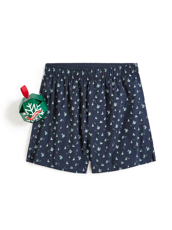 Celio Darilni paket kratke hlače s snežinkami Celio