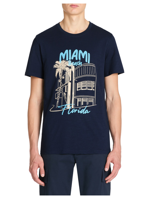 Celio Bombažna majica Jeflorid Celio