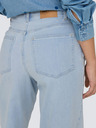 ONLY Svetlomodre ženske kavbojke s širokimi nogami ONLY Madison
