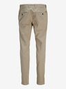 Jack & Jones Bež moške hlače chino Jack & Jones PSTMARCO