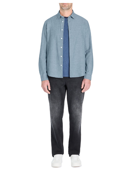 Celio Modra moška majica Celio Lachambray