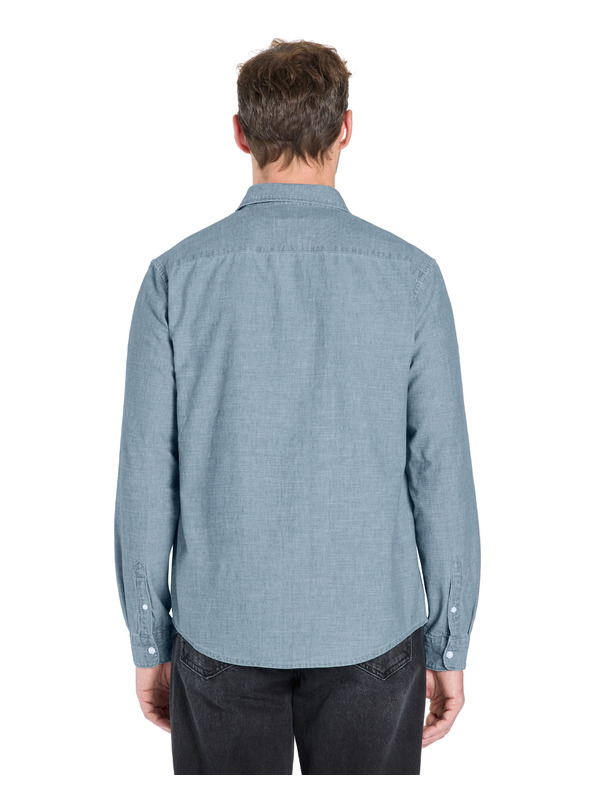 Celio Modra moška majica Celio Lachambray