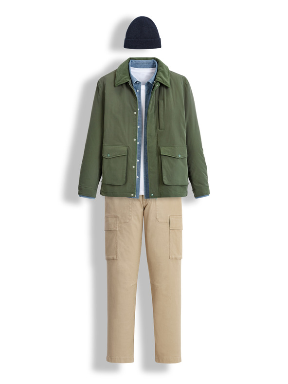 Celio Modra moška majica Celio Lachambray