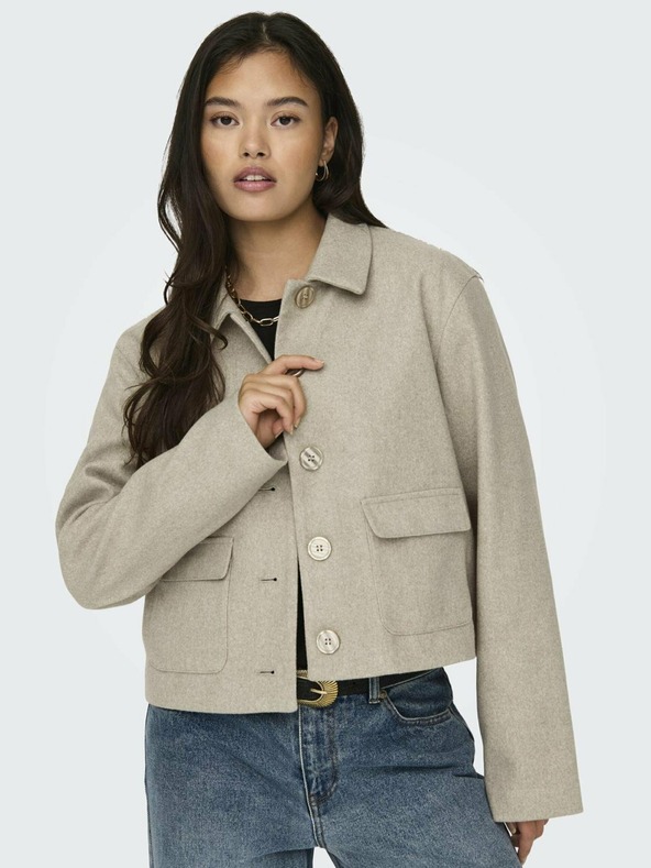 Jacqueline de Yong JDY JDYCALLIE Beige Ženska jakna