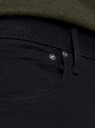 Jack & Jones Črne tanke kavbojke Jack & Jones Glenn