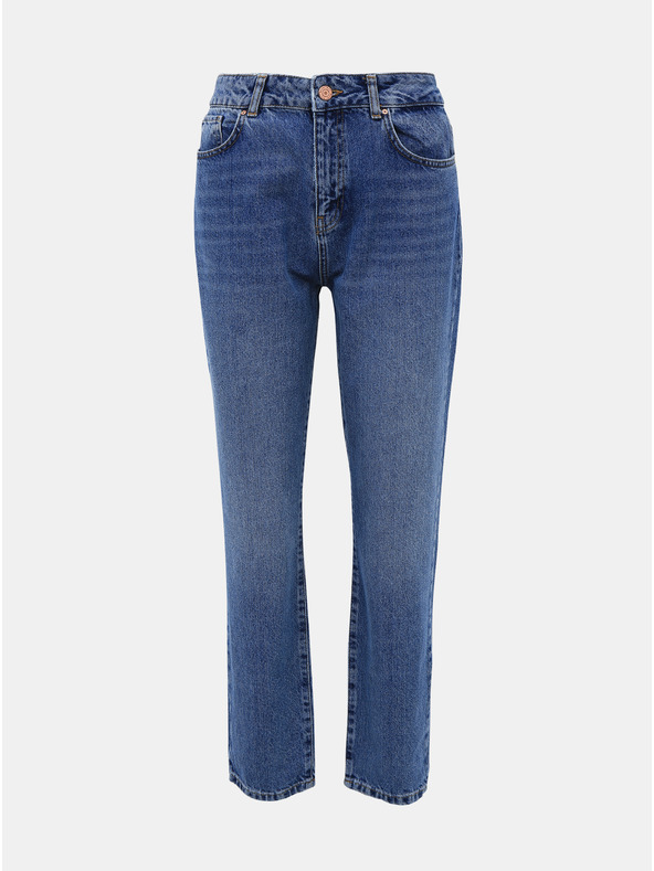 Noisy May Modre kavbojke mom fit Noisy May Isabel