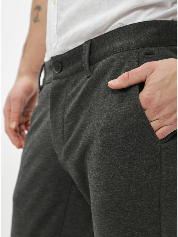 ONLY & SONS Temno sive hlače ONLY & SONS Mark