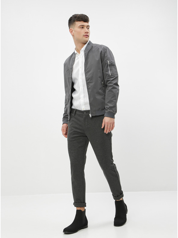 ONLY & SONS Temno sive hlače ONLY & SONS Mark