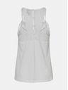 Vero Moda Bela majica s čipko VERO MODA Ana