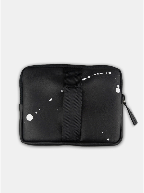 Xiss Črna ženska majhna denarnica Xiss Splashed Black