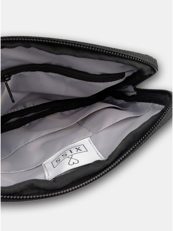 Xiss Črna ženska majhna denarnica Xiss Splashed Black