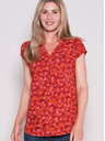Brakeburn Rdeča vzorčasta majica Brakeburn