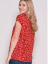 Brakeburn Rdeča vzorčasta majica Brakeburn