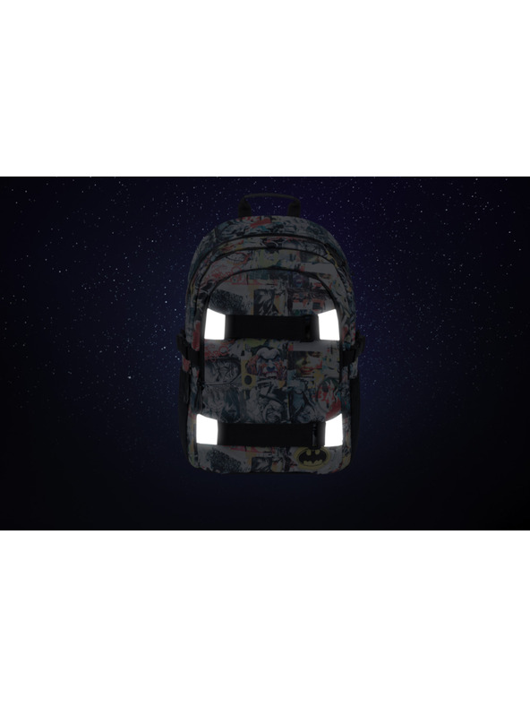 BAAGL  BAAGL 3 SET Skate Batman Comics: nahrbtnik, peresnica, vrečka